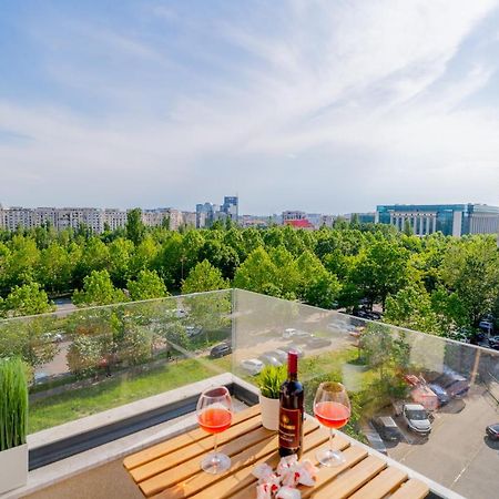 Union Plaza - Balcony Delight In City Center Bucarest Esterno foto
