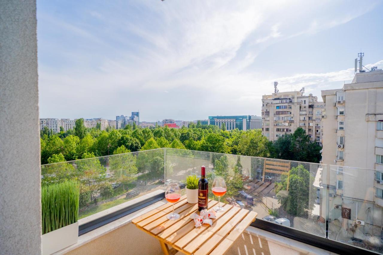 Union Plaza - Balcony Delight In City Center Bucarest Esterno foto