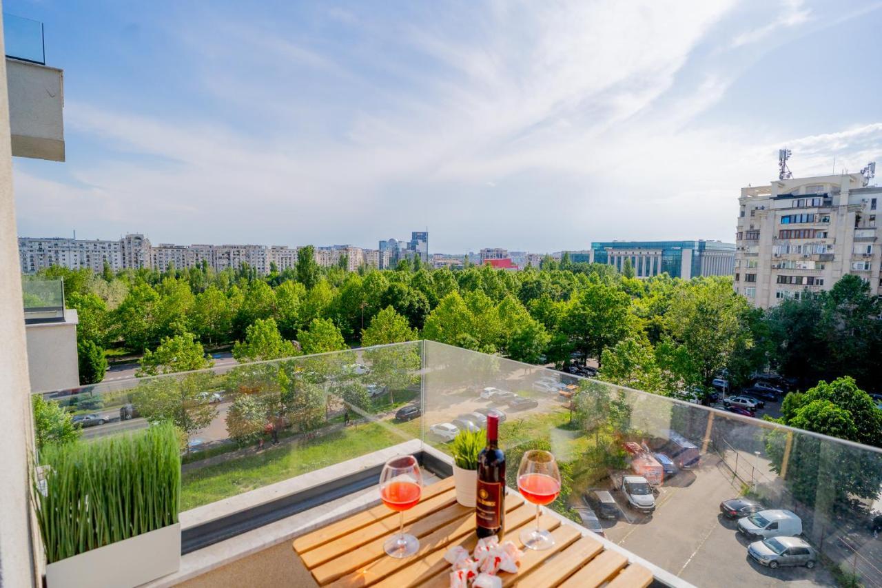 Union Plaza - Balcony Delight In City Center Bucarest Esterno foto