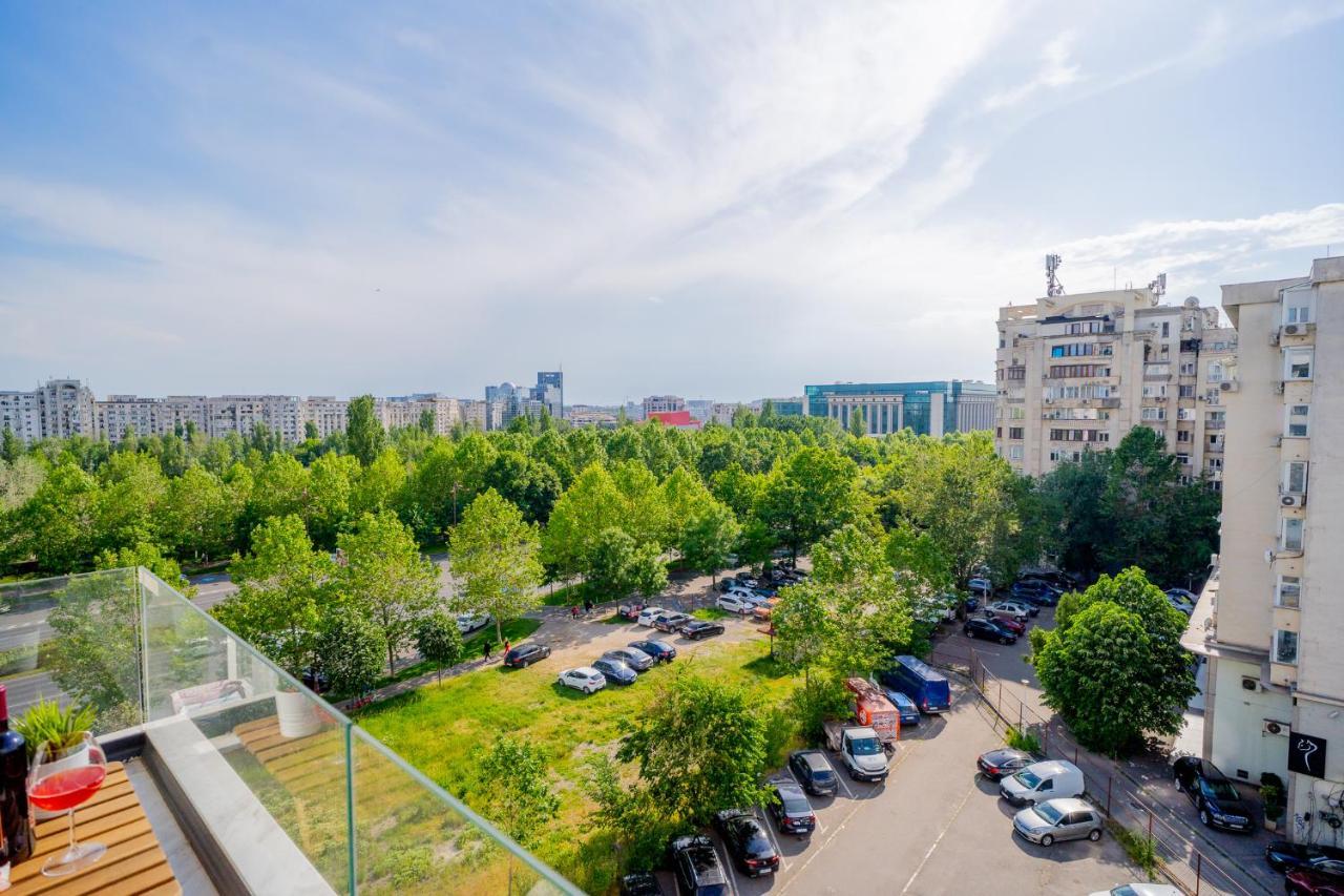 Union Plaza - Balcony Delight In City Center Bucarest Esterno foto