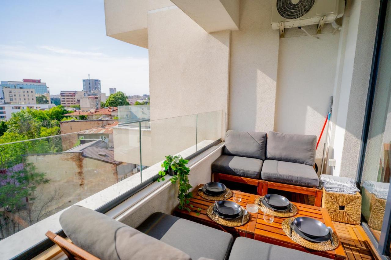 Union Plaza - Balcony Delight In City Center Bucarest Esterno foto