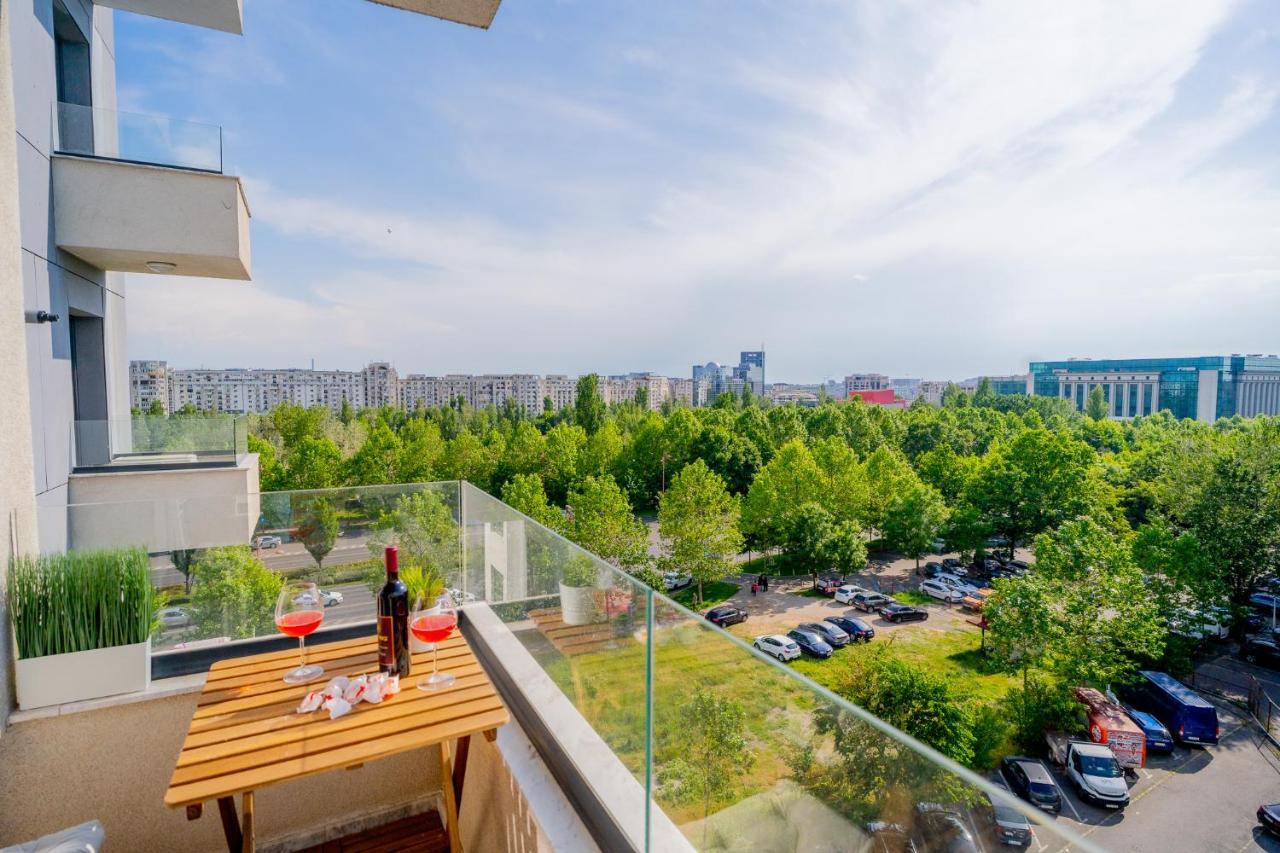Union Plaza - Balcony Delight In City Center Bucarest Esterno foto